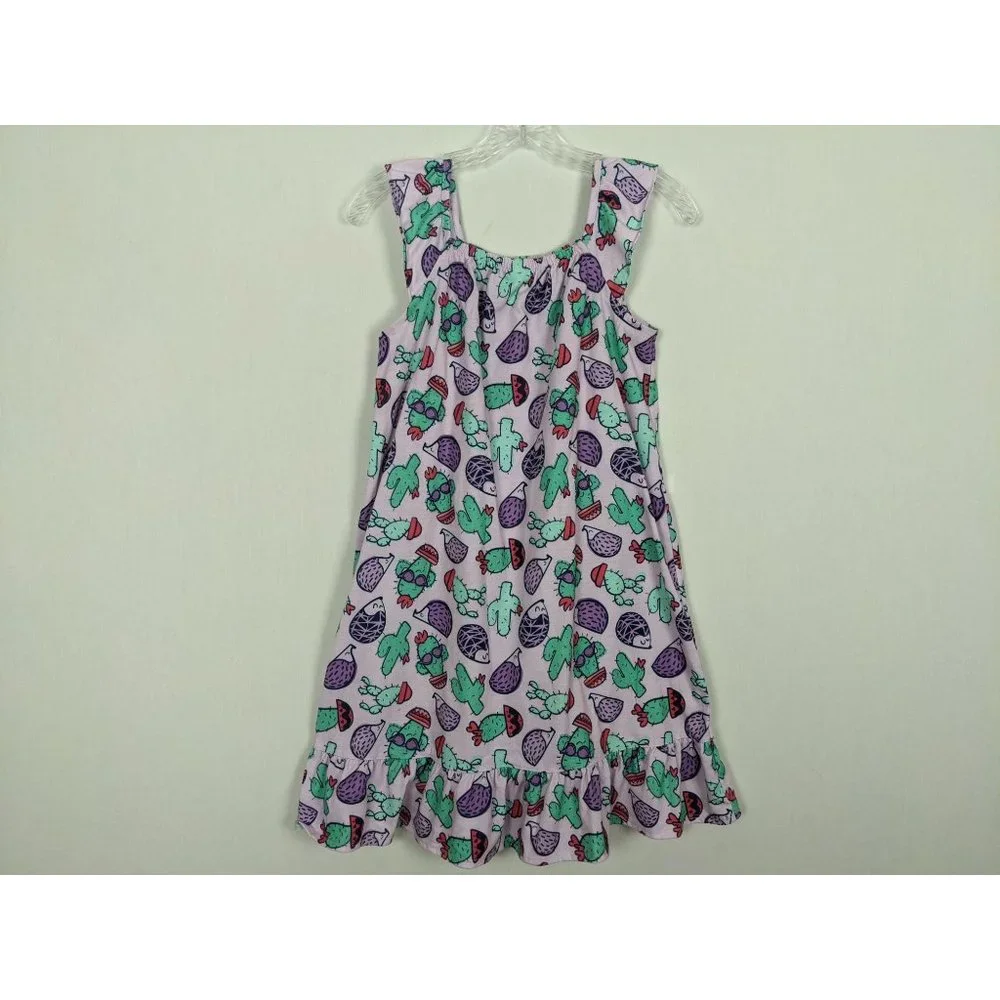 Gymboree‎ summer comfortable dress purple girls 14